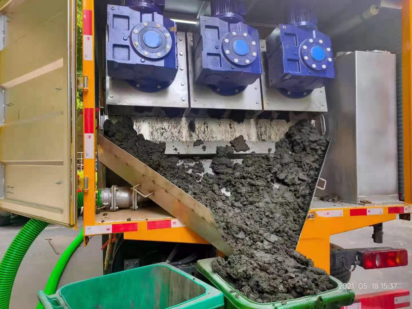 任丘化粪池清掏城市维护站-泥浆净化干湿分离处理